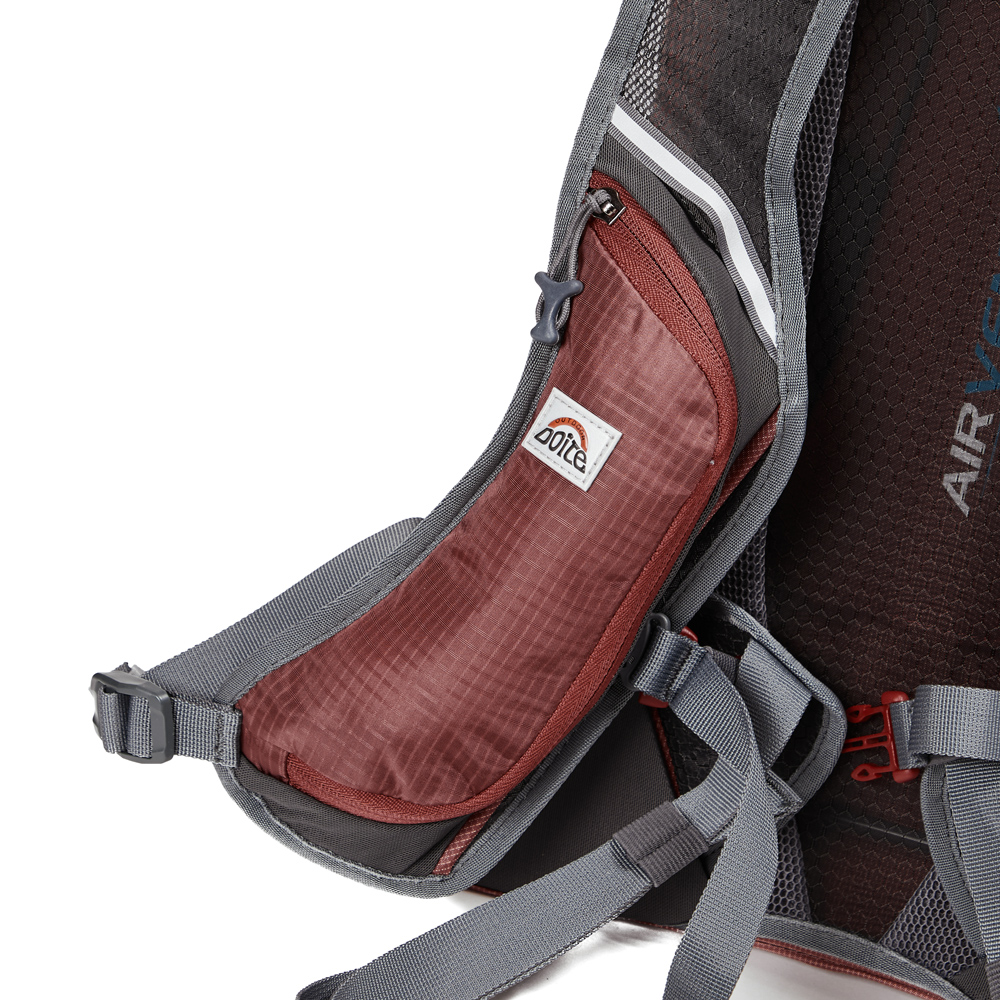 MOCHILA DEPORTIVA KOLINA PRO 25 LITROS ROJO OSCURO DOITE - 6