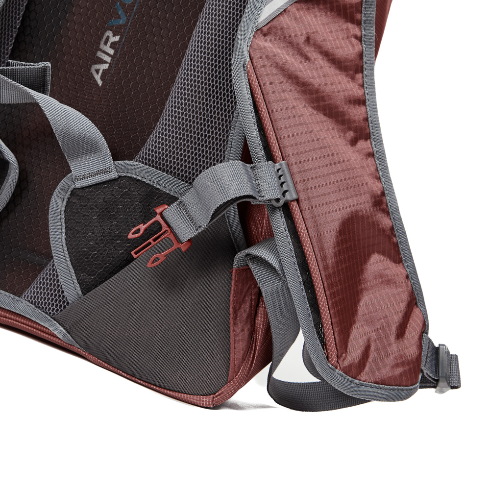 MOCHILA DEPORTIVA KOLINA PRO 25 LITROS ROJO OSCURO DOITE - 7