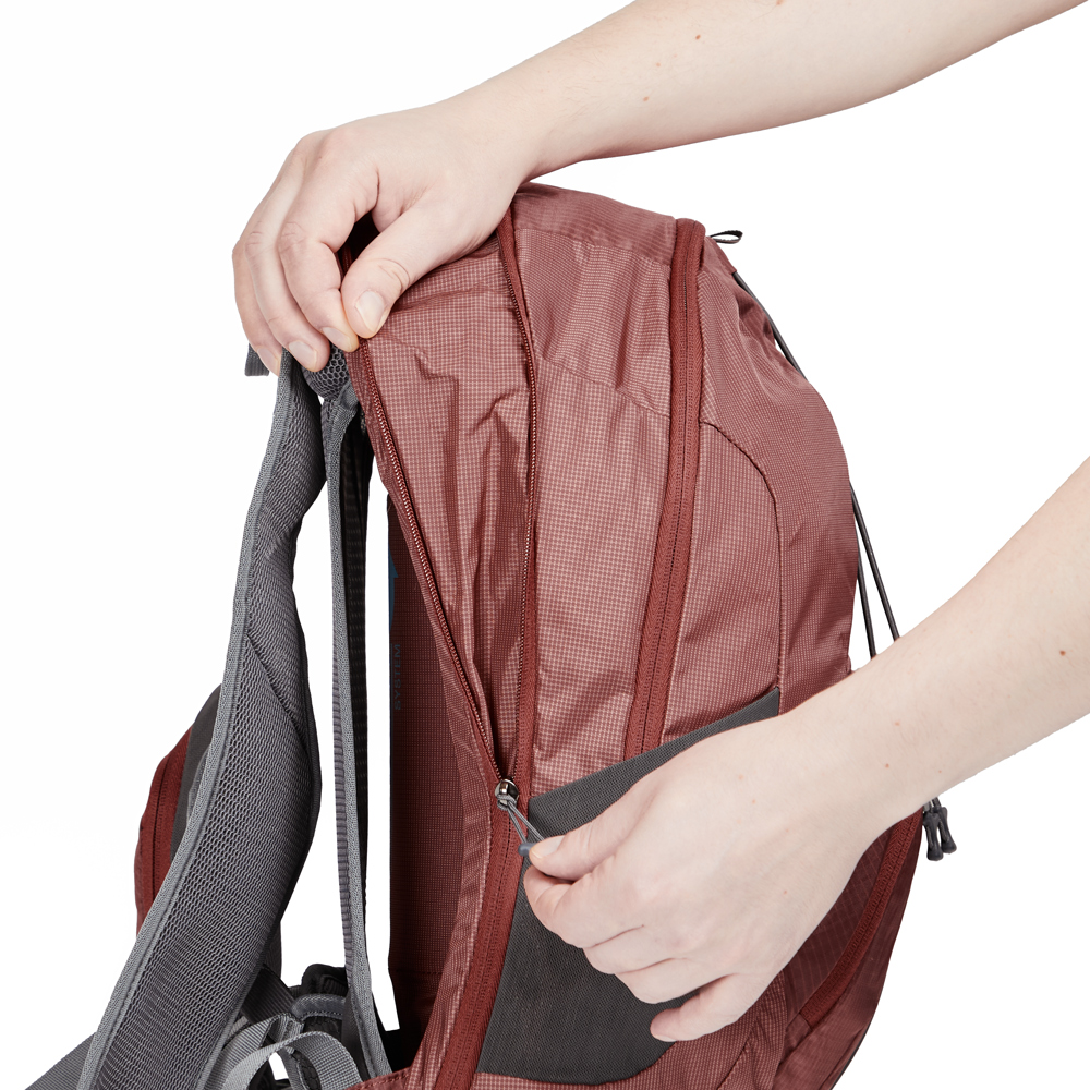 MOCHILA DEPORTIVA KOLINA PRO 25 LITROS ROJO OSCURO DOITE - 9