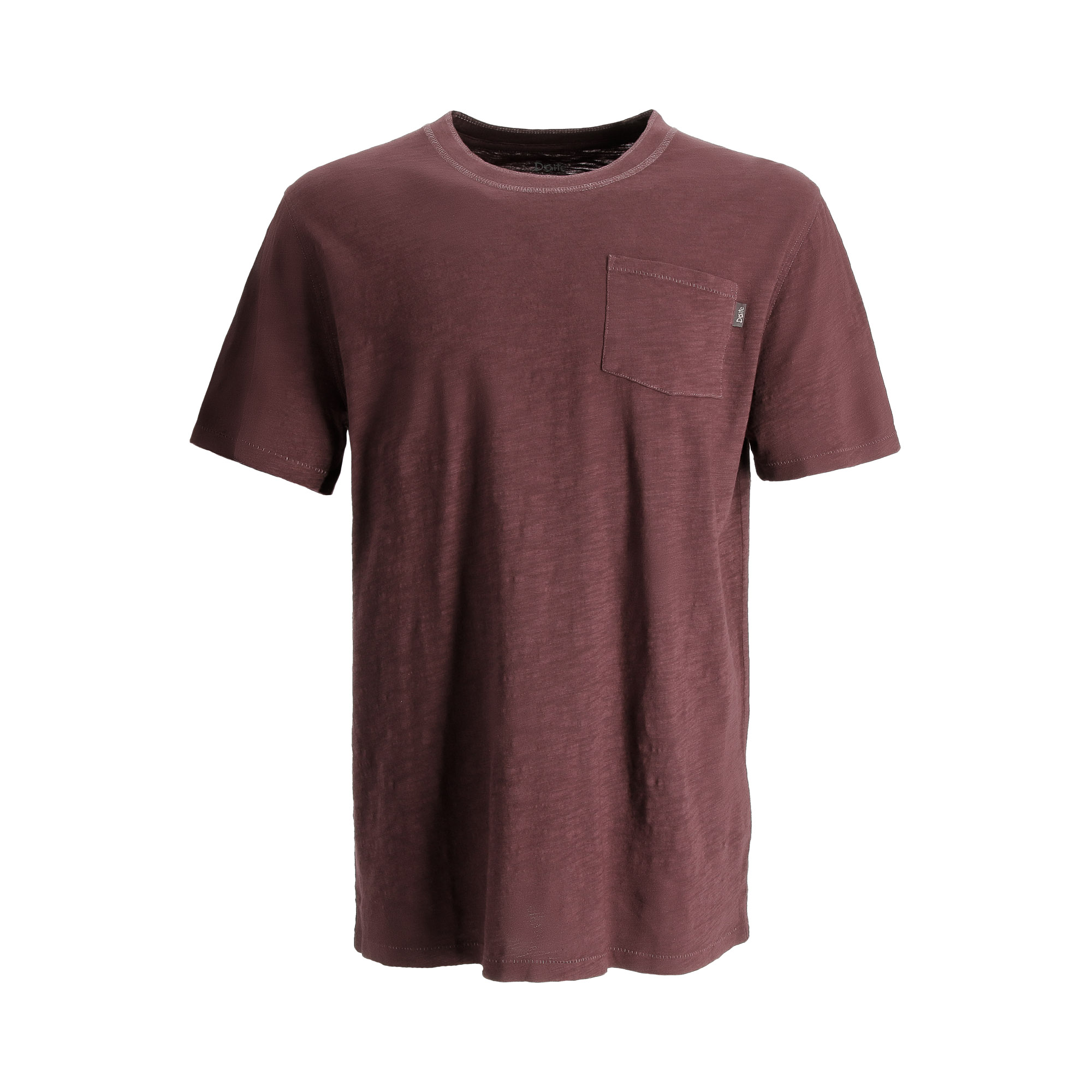 POLERA MANGA CORTA SLUB HOMBRE BURDEO DOITE - 1