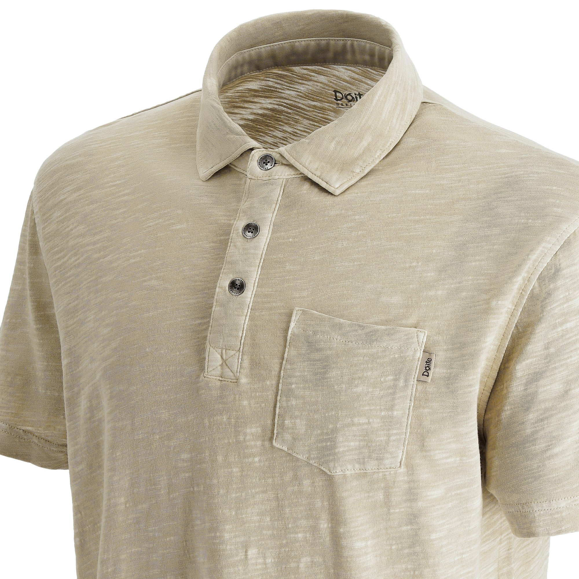 POLERA MANGA CORTA SLUB POLO HOMBRE ARENA DOITE - 4