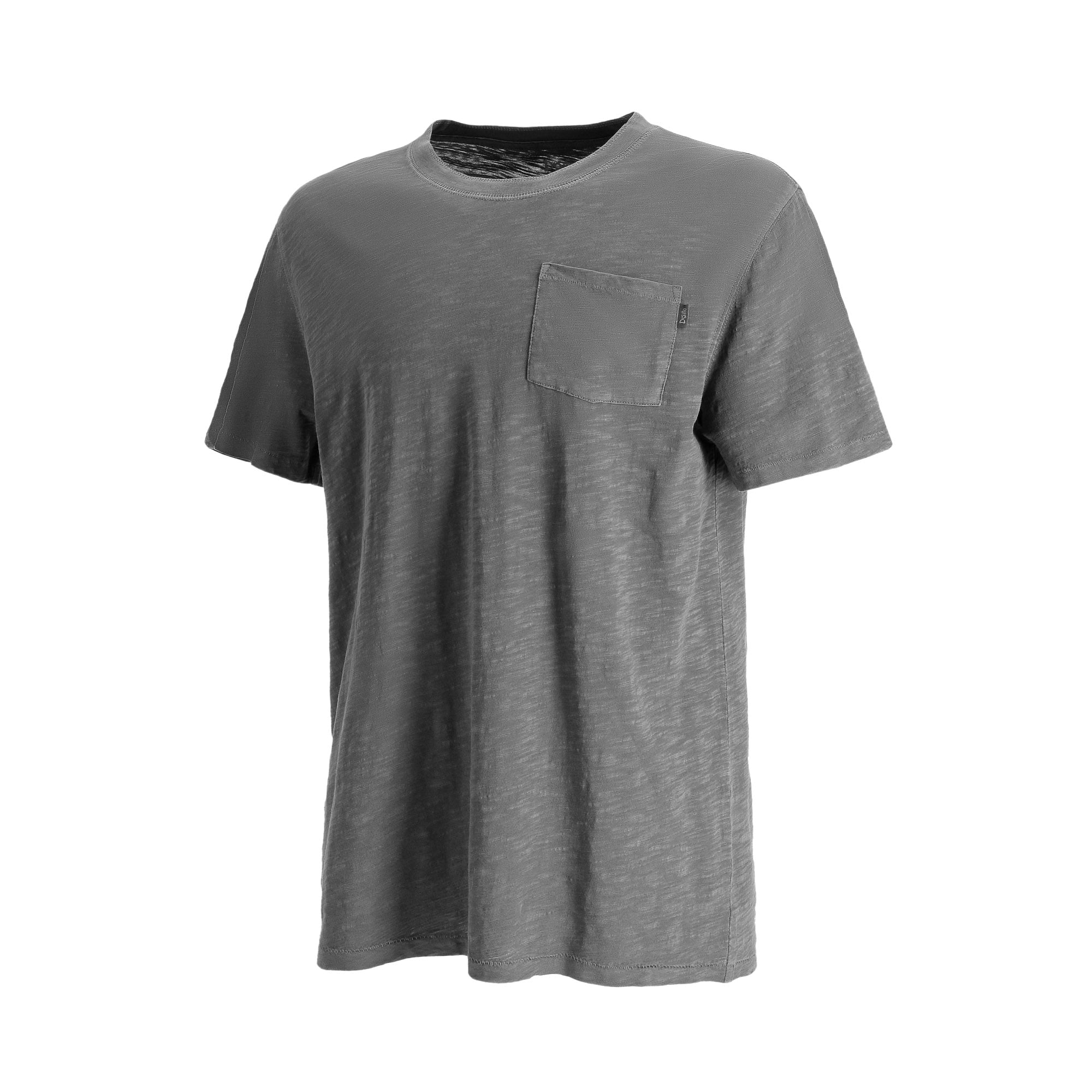 POLERA MANGA CORTA SLUB HOMBRE GRIS DOITE - 2