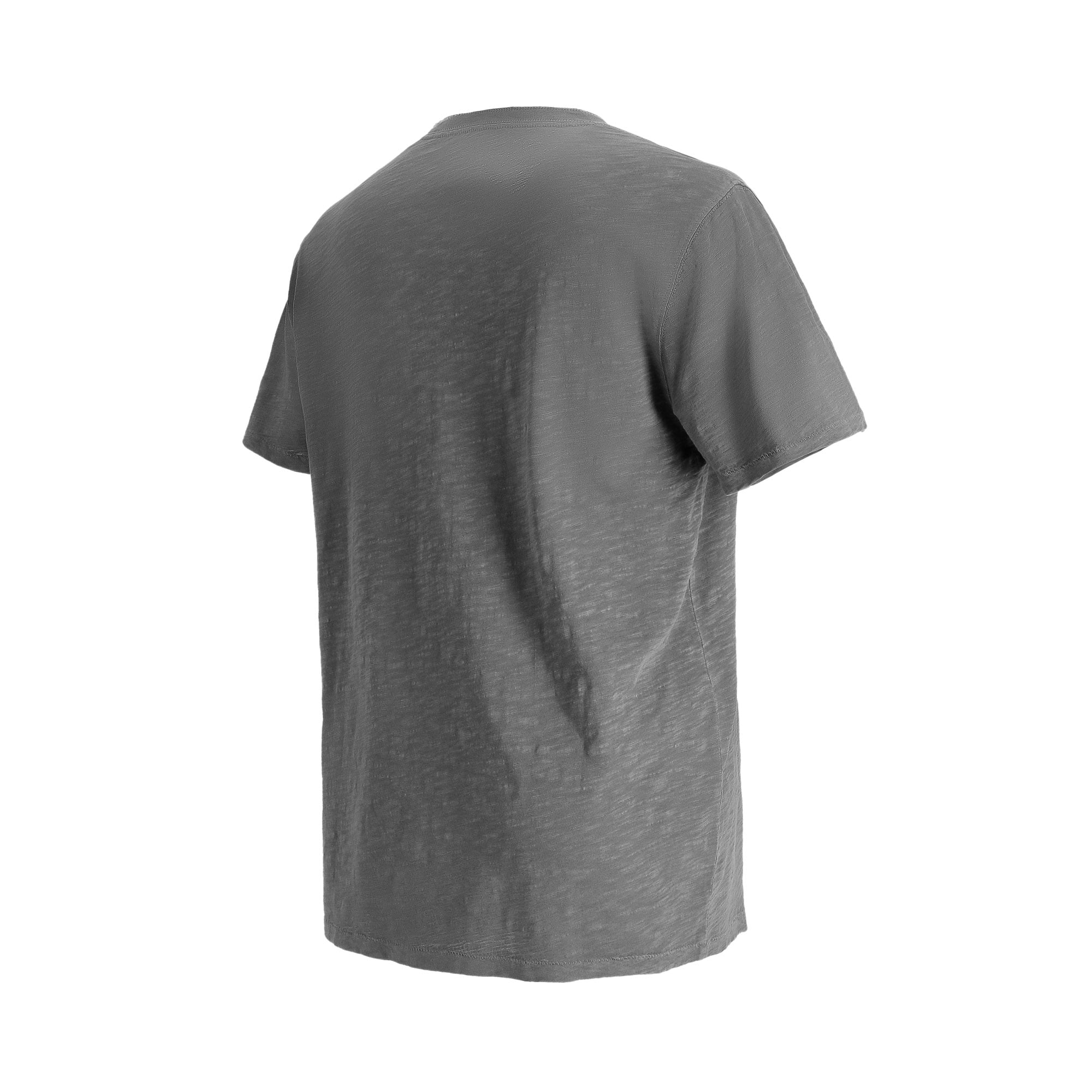 POLERA MANGA CORTA SLUB HOMBRE GRIS DOITE - 3