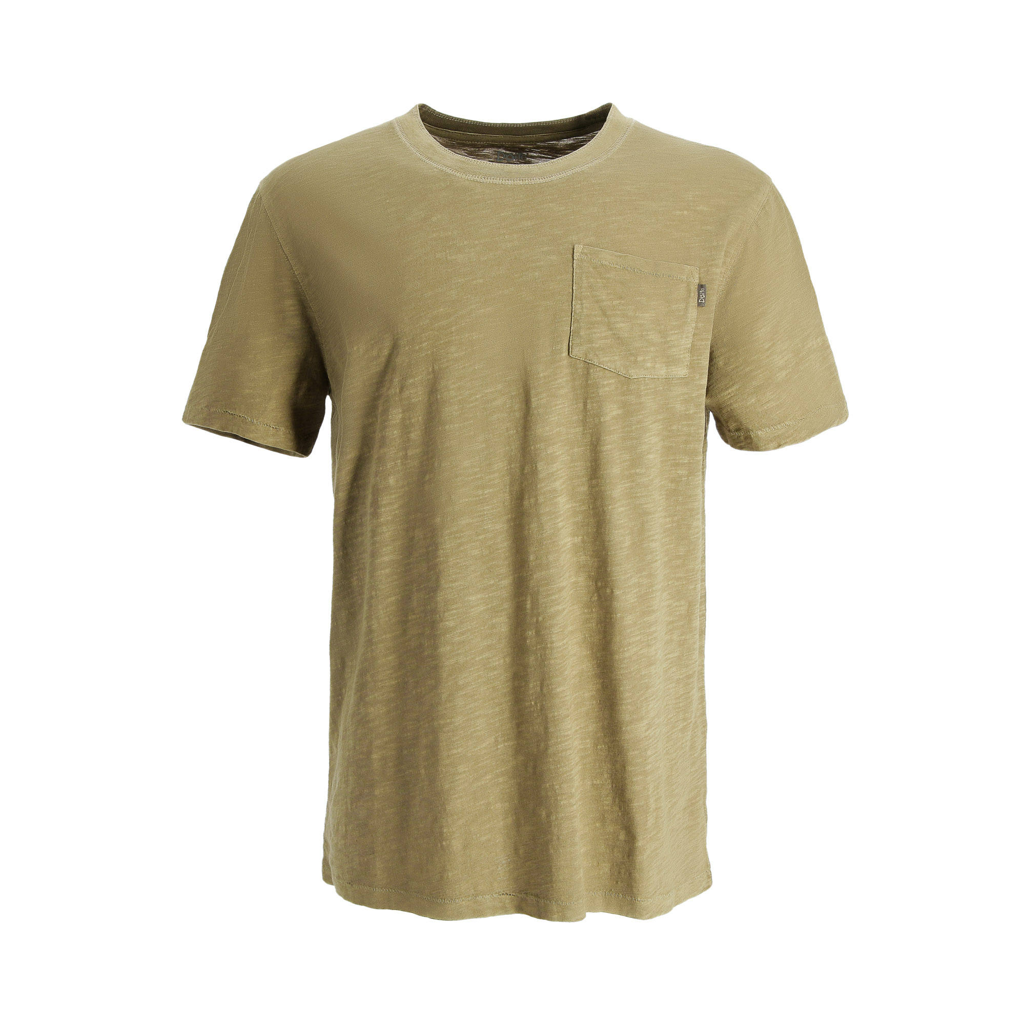 POLERA MANGA CORTA SLUB HOMBRE VERDE DOITE - 1