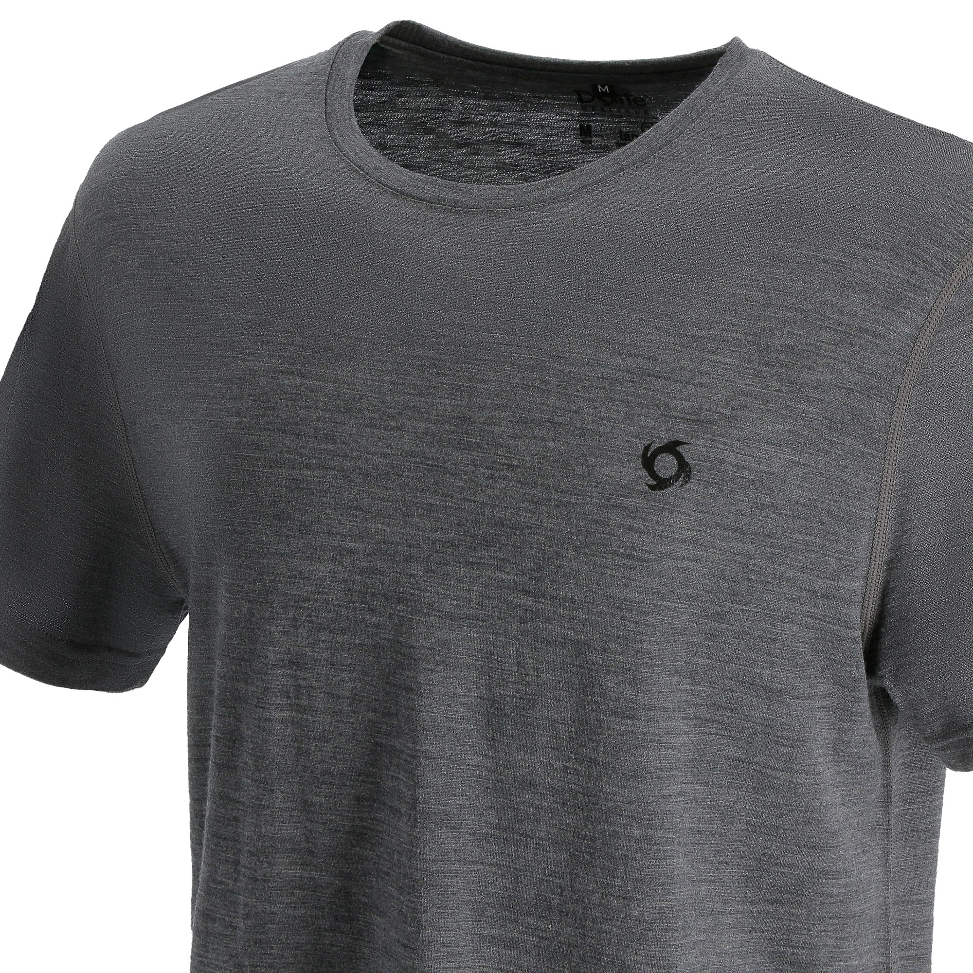 POLERA MANGA CORTA TABORA HOMBRE GRIS OSCURO DOITE - 4