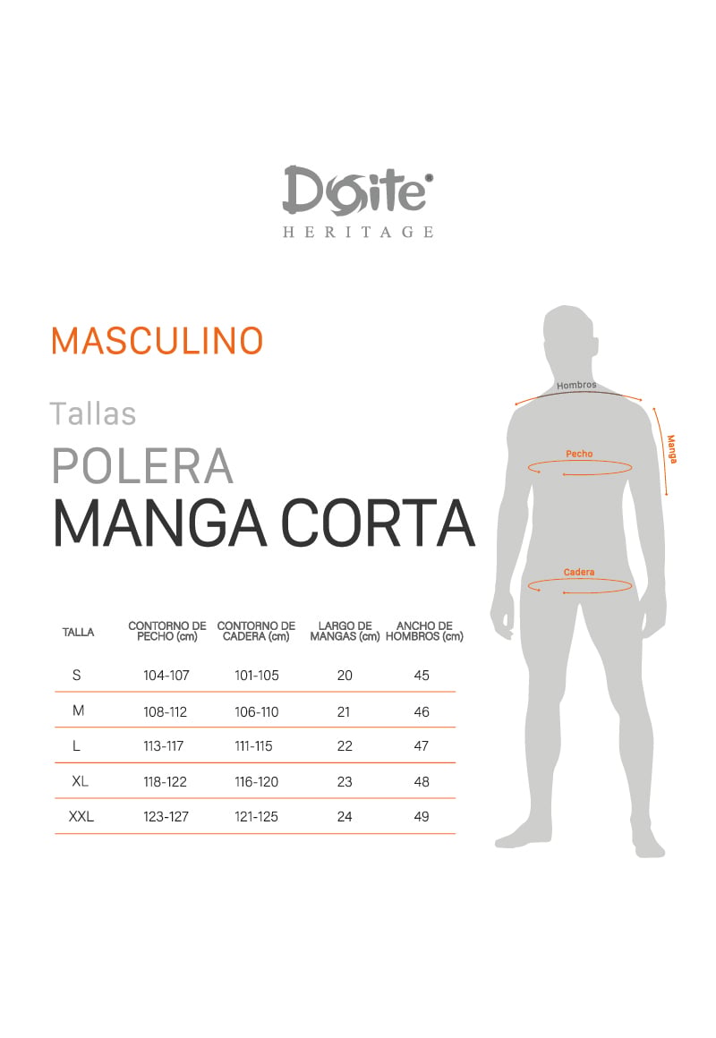 POLERA MANGA CORTA KAONI HOMBRE BURDEO DOITE - 5