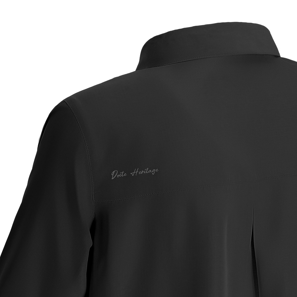 CAMISA MANGA LARGA FALCON NEGRO MUJER DOITE - 5