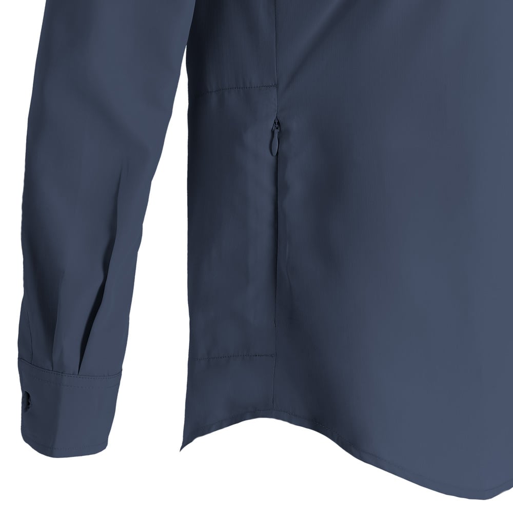 CAMISA MANGA LARGA BRIDGE MUJER AZUL MARINO DOITE - 6