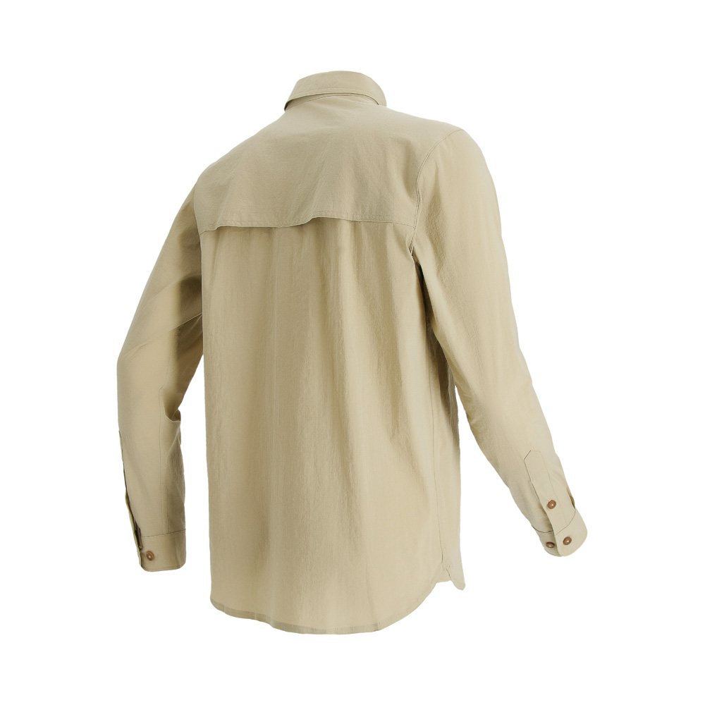 CAMISA MANGA LARGA JUNCAL HOMBRE BEIGE DOITE - 4