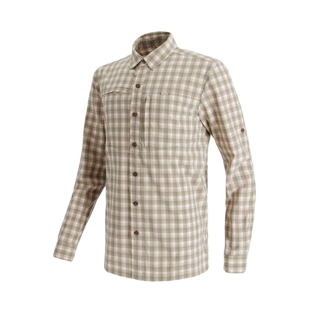 CAMISA MANGA LARGA RUPANCO HOMBRE OLIVA DOITE - 2