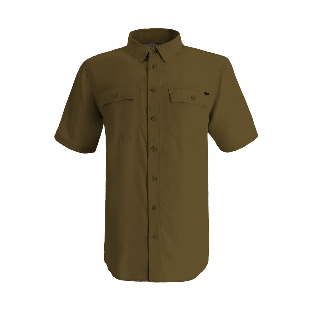 CAMISA MANGA CORTA LASSEN HOMBRE OLIVA DOITE - 1