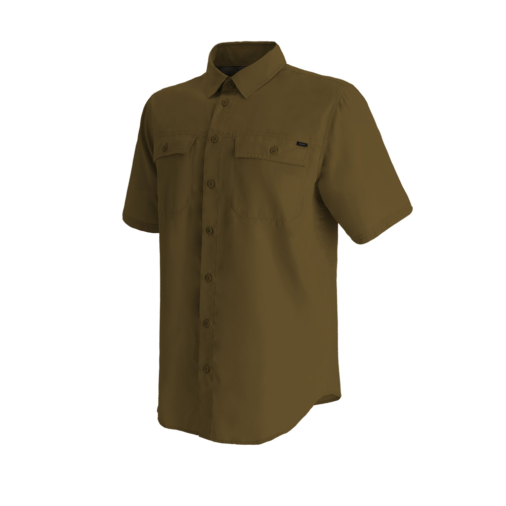 CAMISA MANGA CORTA LASSEN HOMBRE OLIVA DOITE - 2