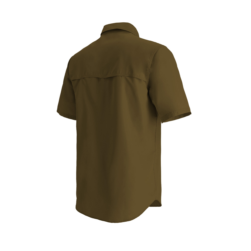 CAMISA MANGA CORTA LASSEN HOMBRE OLIVA DOITE - 3