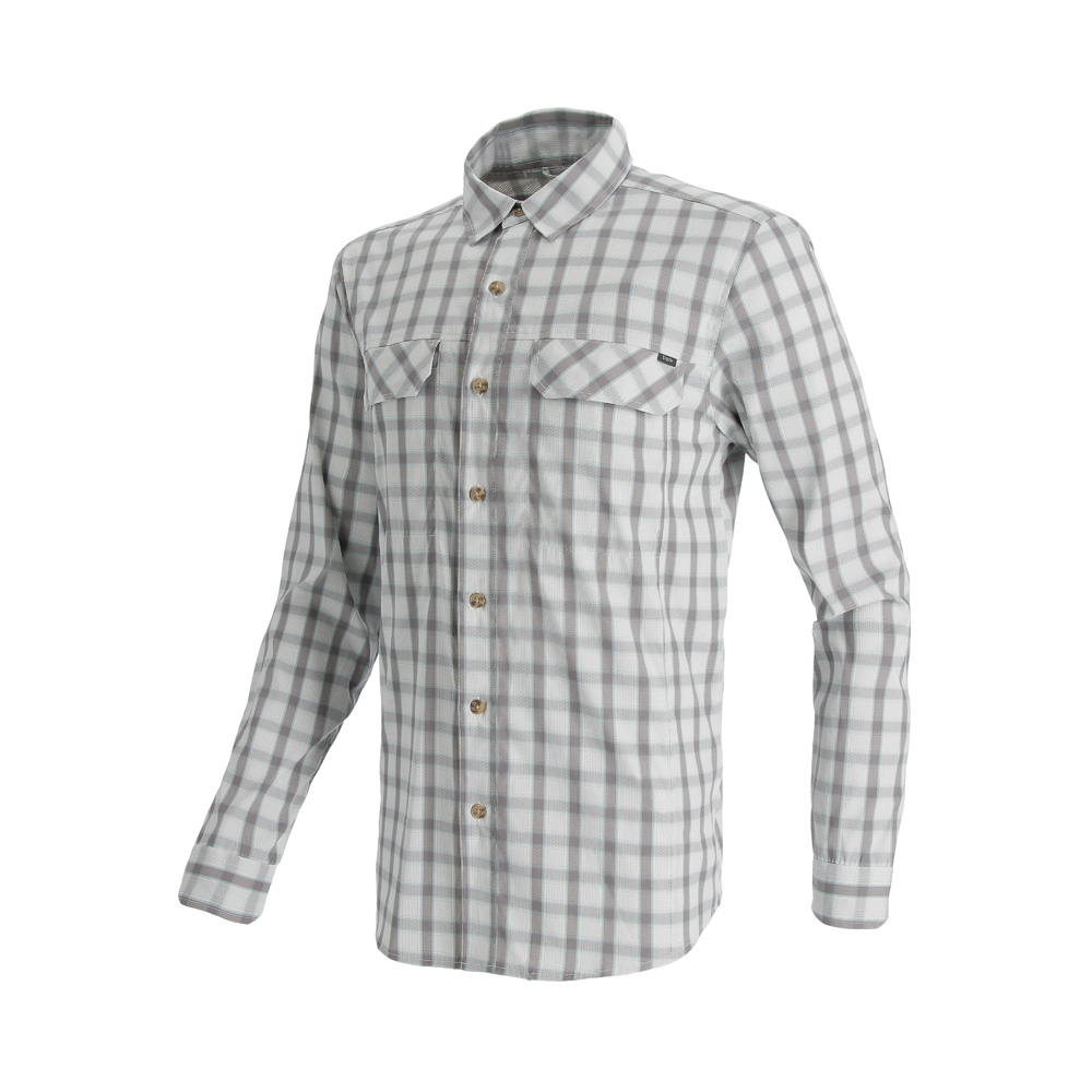 CAMISA MANGA LARGA ROVER HOMBRE GRIS DOITE - 2