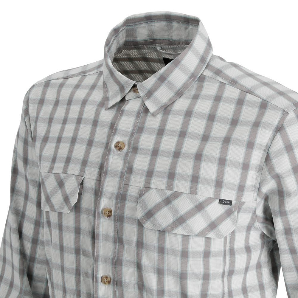 CAMISA MANGA LARGA ROVER HOMBRE GRIS DOITE - 4