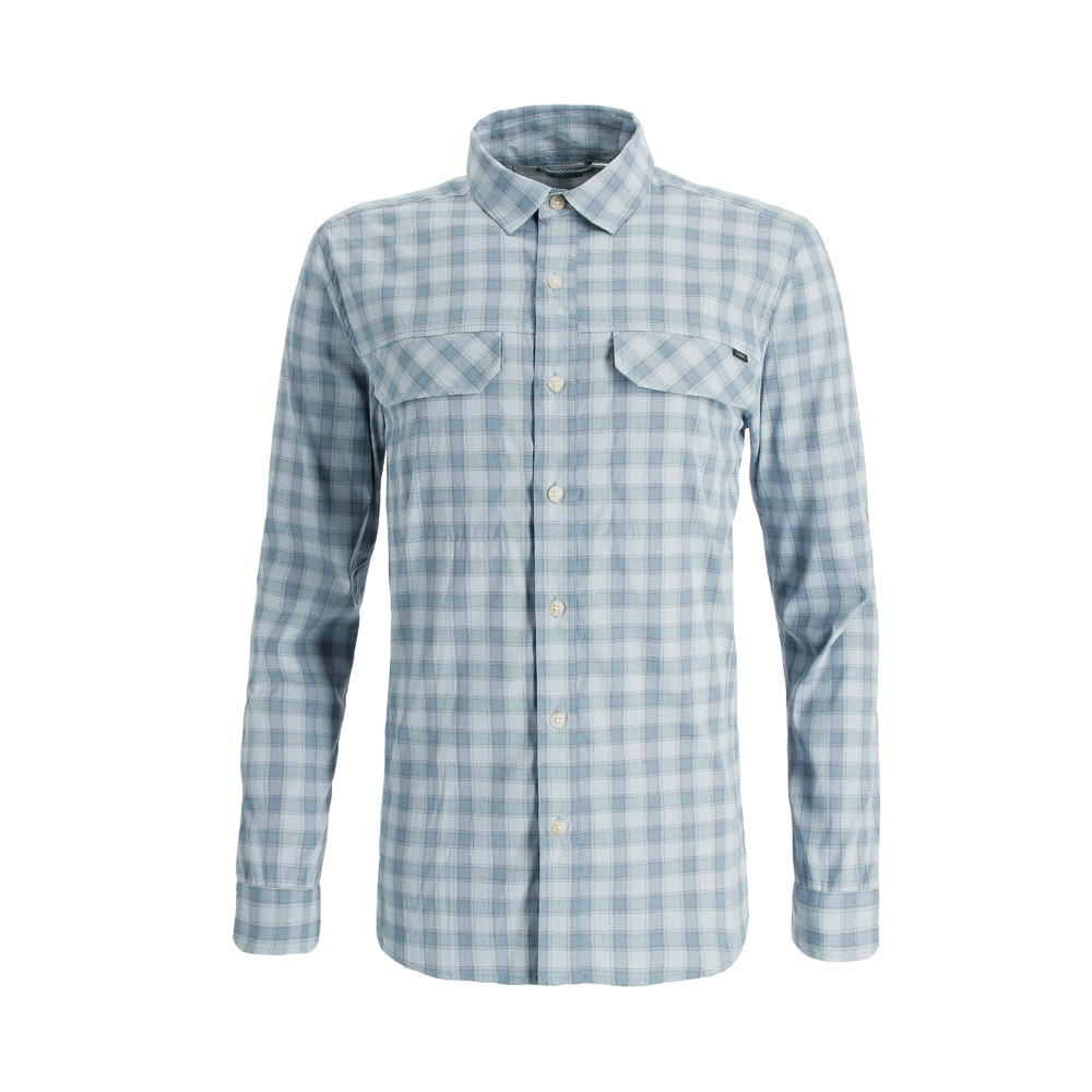 CAMISA MANGA LARGA ROVER HOMBRE GRIS DOITE - 1