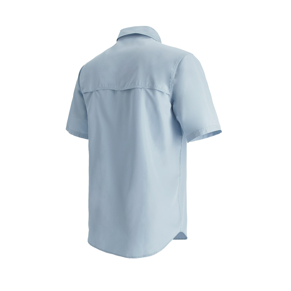 CAMISA MANGA CORTA LASSEN HOMBRE CELESTE DOITE - 3