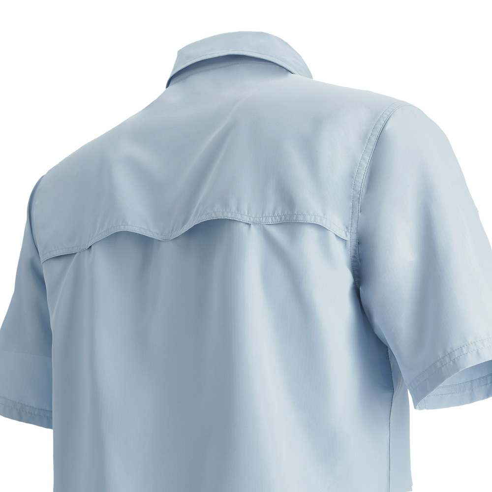 CAMISA MANGA CORTA LASSEN HOMBRE CELESTE DOITE - 5