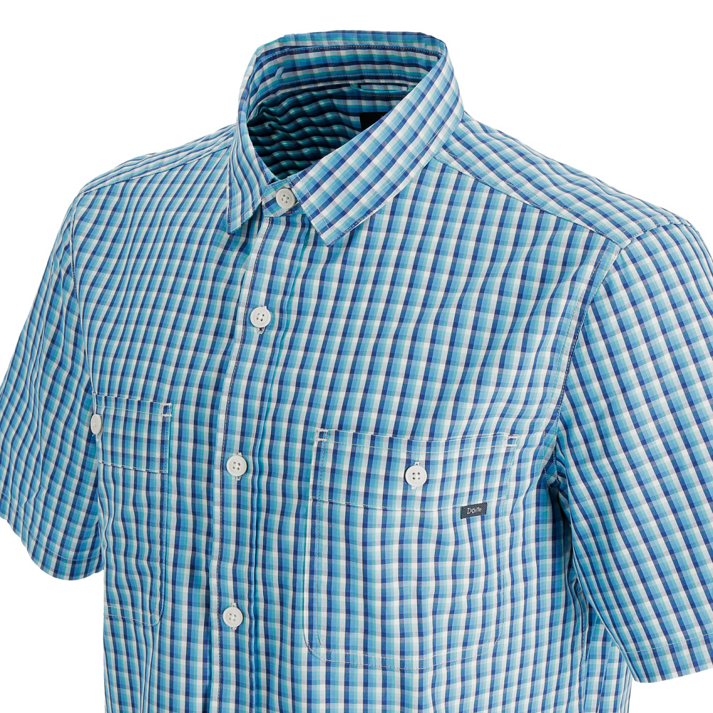CAMISA MANGA CORTA TAHOE HOMBRE CELESTE DOITE - 4
