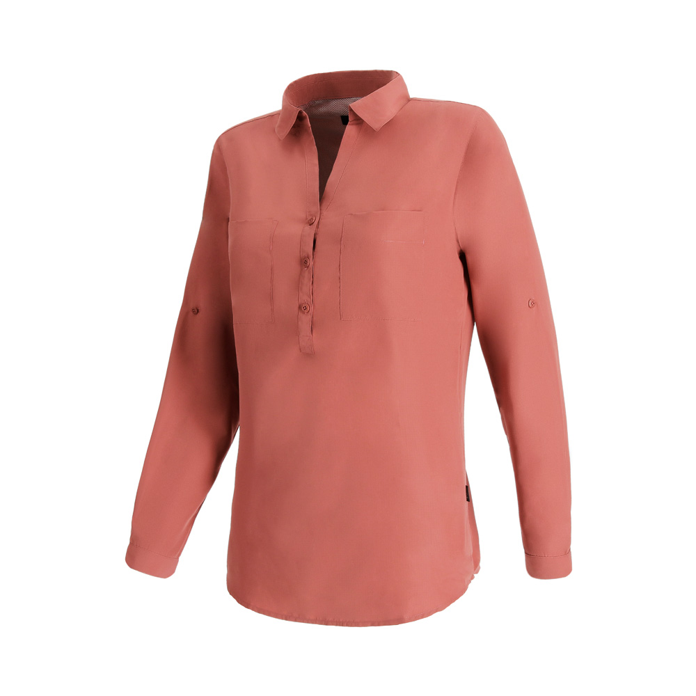 CAMISA MANGA LARGA FALCON MUJER CORAL DOITE - 2