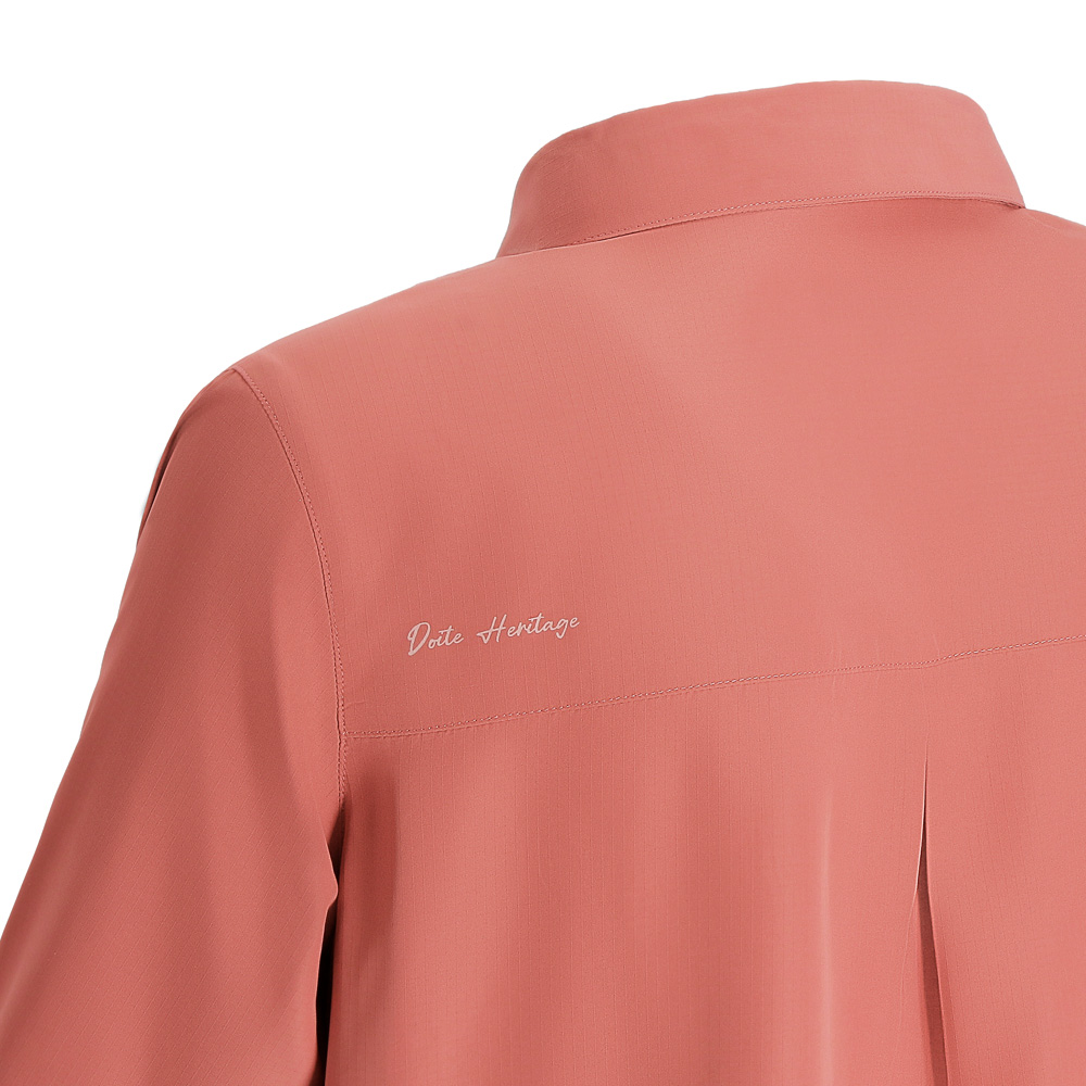 CAMISA MANGA LARGA FALCON MUJER CORAL DOITE - 5