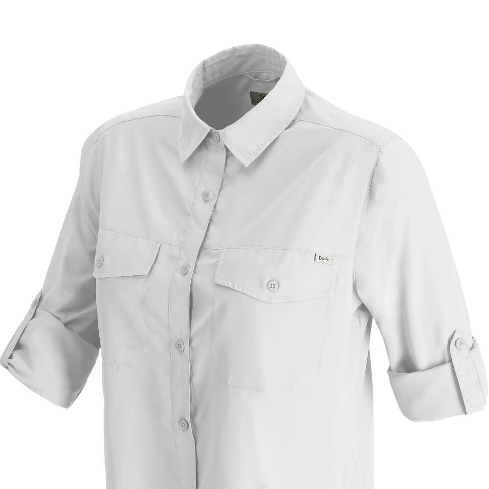CAMISA MANGA LARGA BRIDGE MUJER BLANCO DOITE - 4