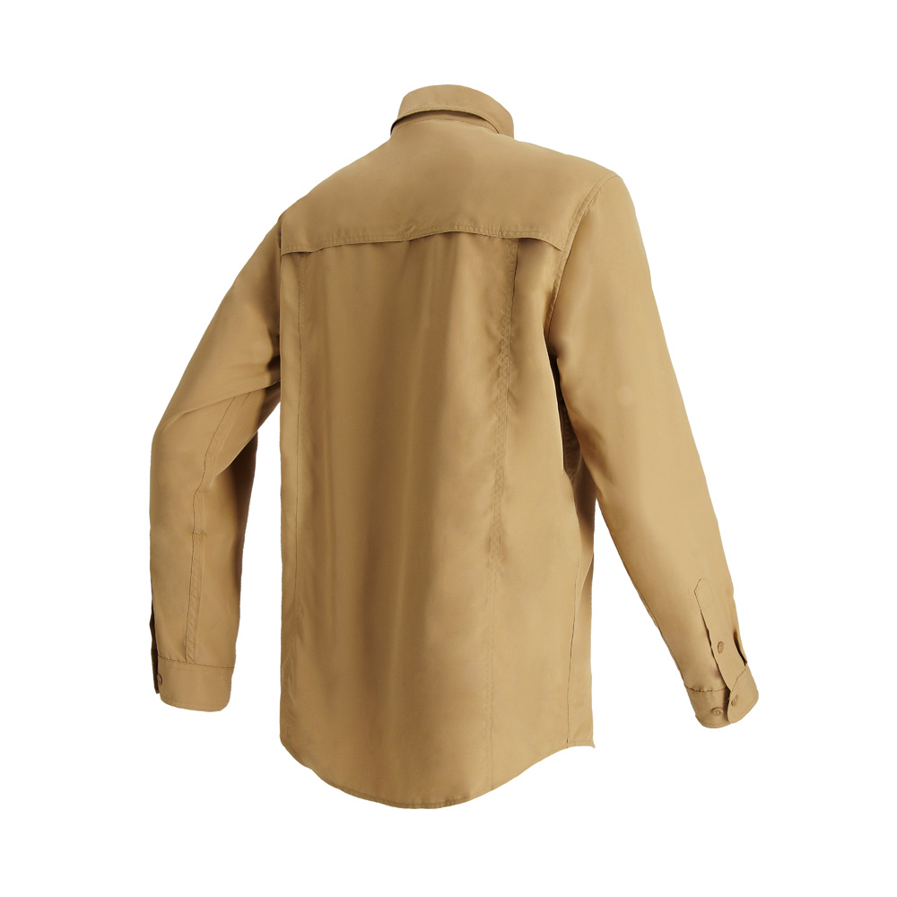 CAMISA MANGA LARGA ELDEN HOMBRE KHAKI DOITE - 3