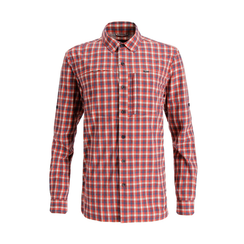 CAMISA MANGA LARGA RUPANCO ROJO HOMBRE DOITE - 1