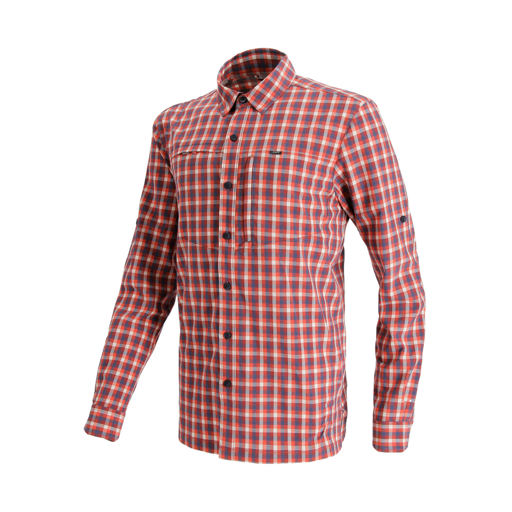 CAMISA MANGA LARGA RUPANCO ROJO HOMBRE DOITE - 2