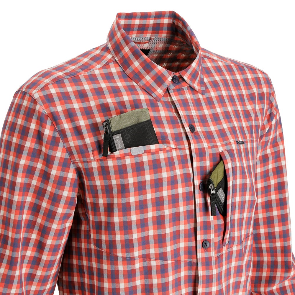 CAMISA MANGA LARGA RUPANCO ROJO HOMBRE DOITE - 5