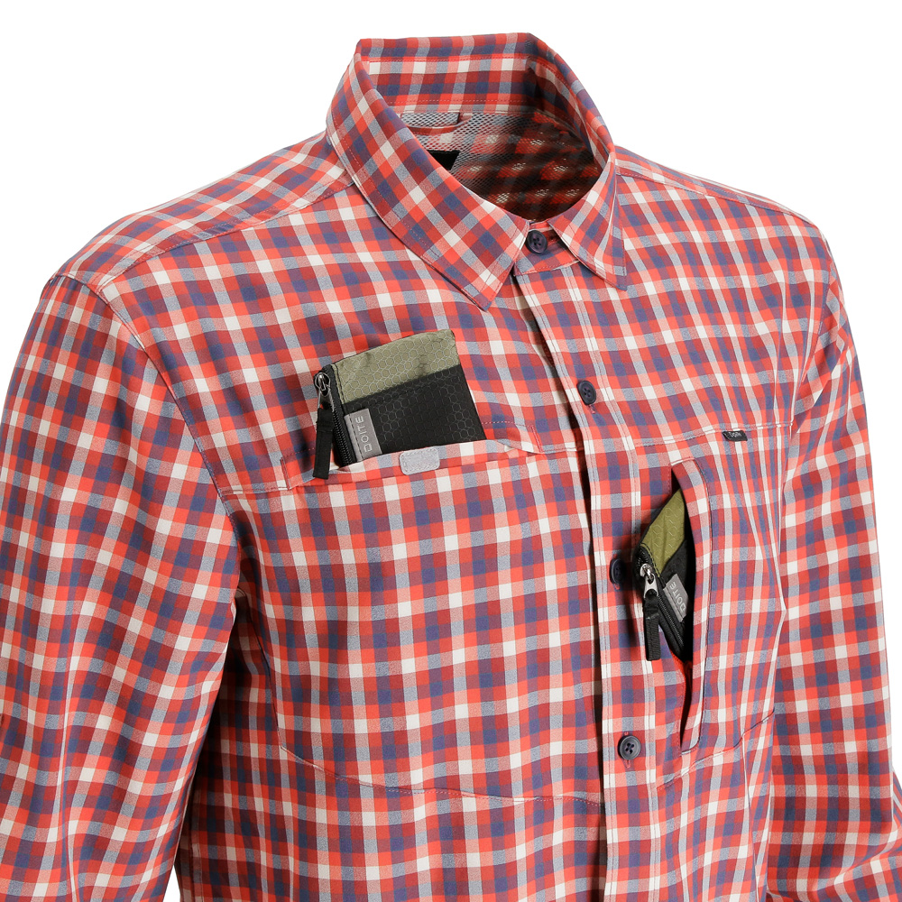 CAMISA MANGA LARGA RUPANCO ROJO HOMBRE DOITE - 5