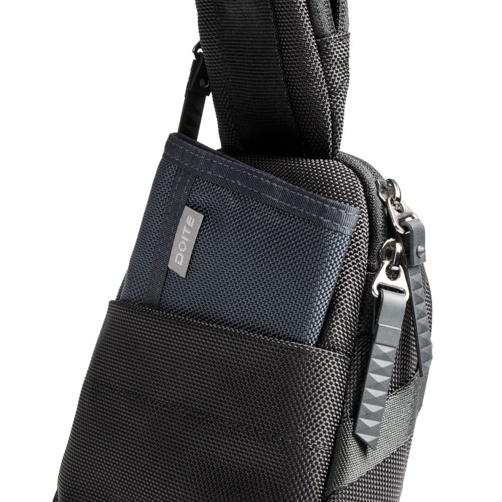BOLSO SLING HUEMUL PEQUEÑO NEGRO DOITE - 7