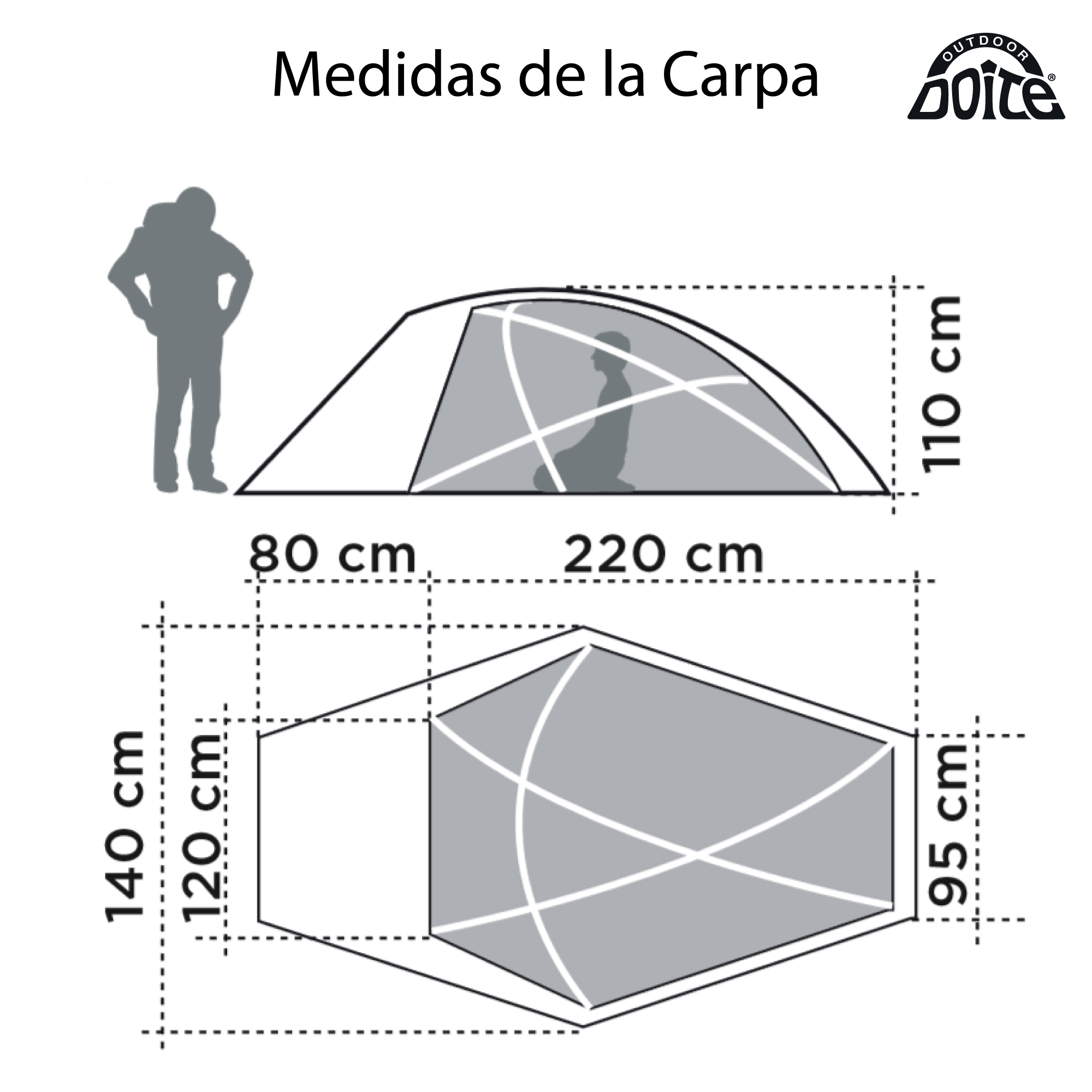 CARPA NEW HIMALAYA 2 PERSONAS DOITE - 8