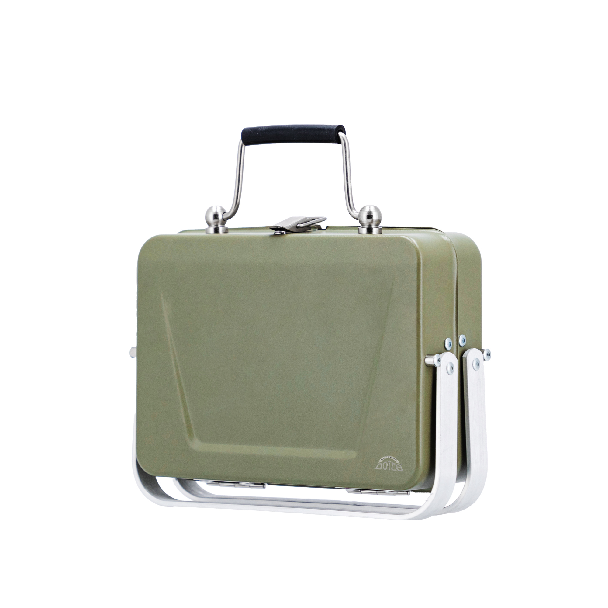 PARRILLA PORTATIL COMPACT GRILL S VERDE DOITE - 3