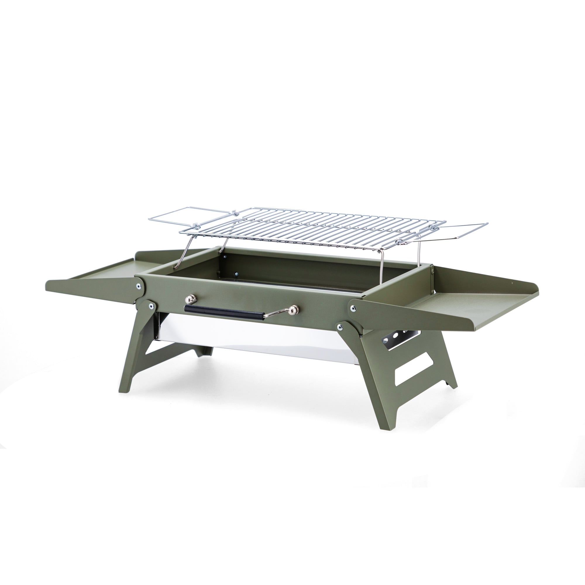PARRILLA PORTATIL EASY GRILL VERDE DOITE - 1