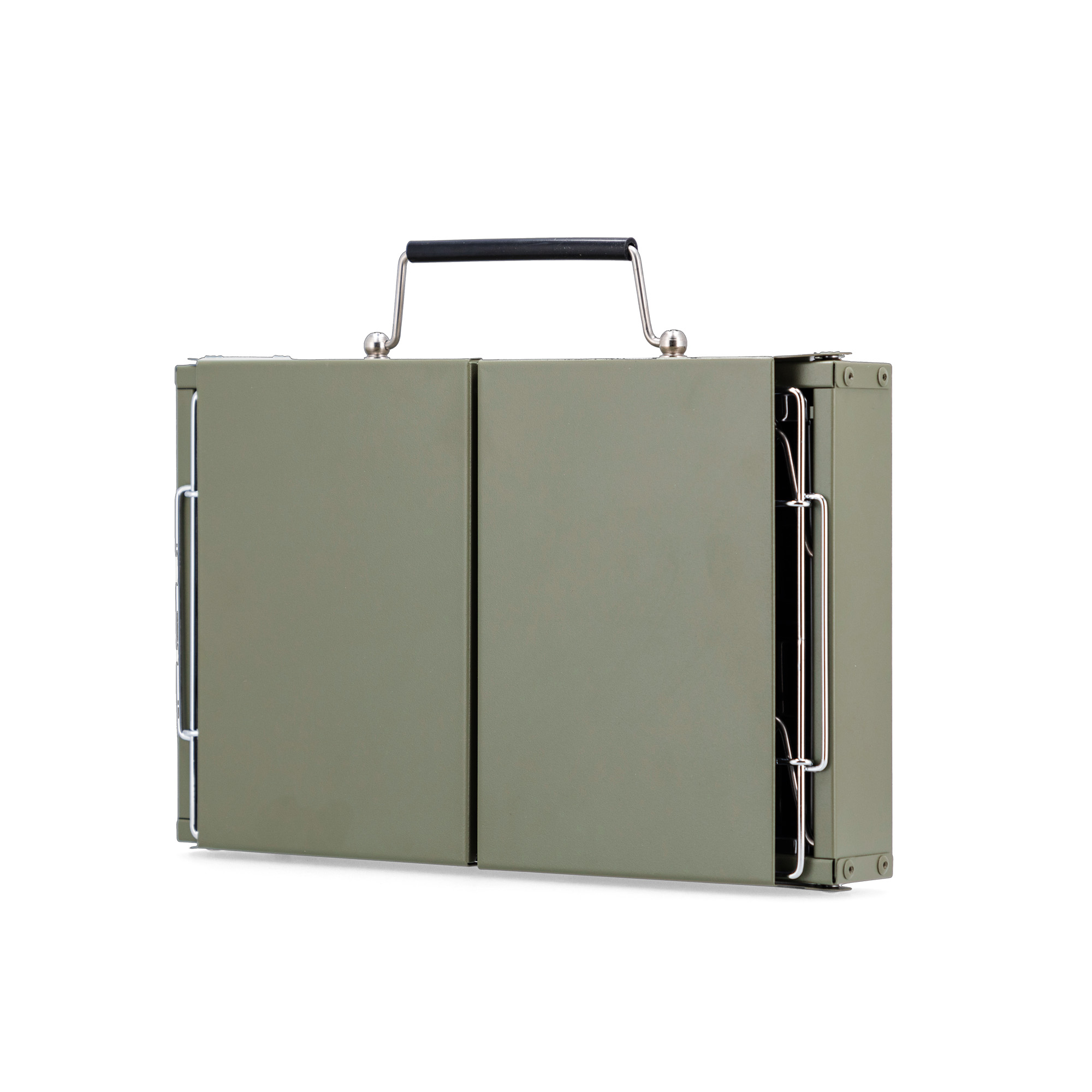 PARRILLA PORTATIL EASY GRILL VERDE DOITE - 3