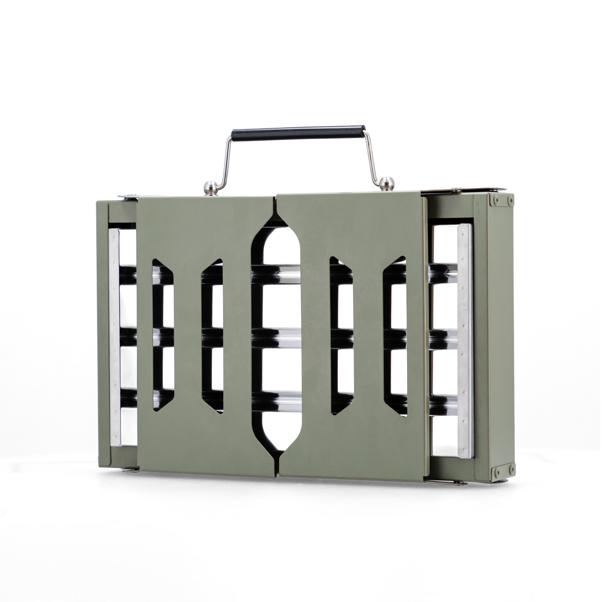PARRILLA PORTATIL EASY GRILL VERDE DOITE - 5