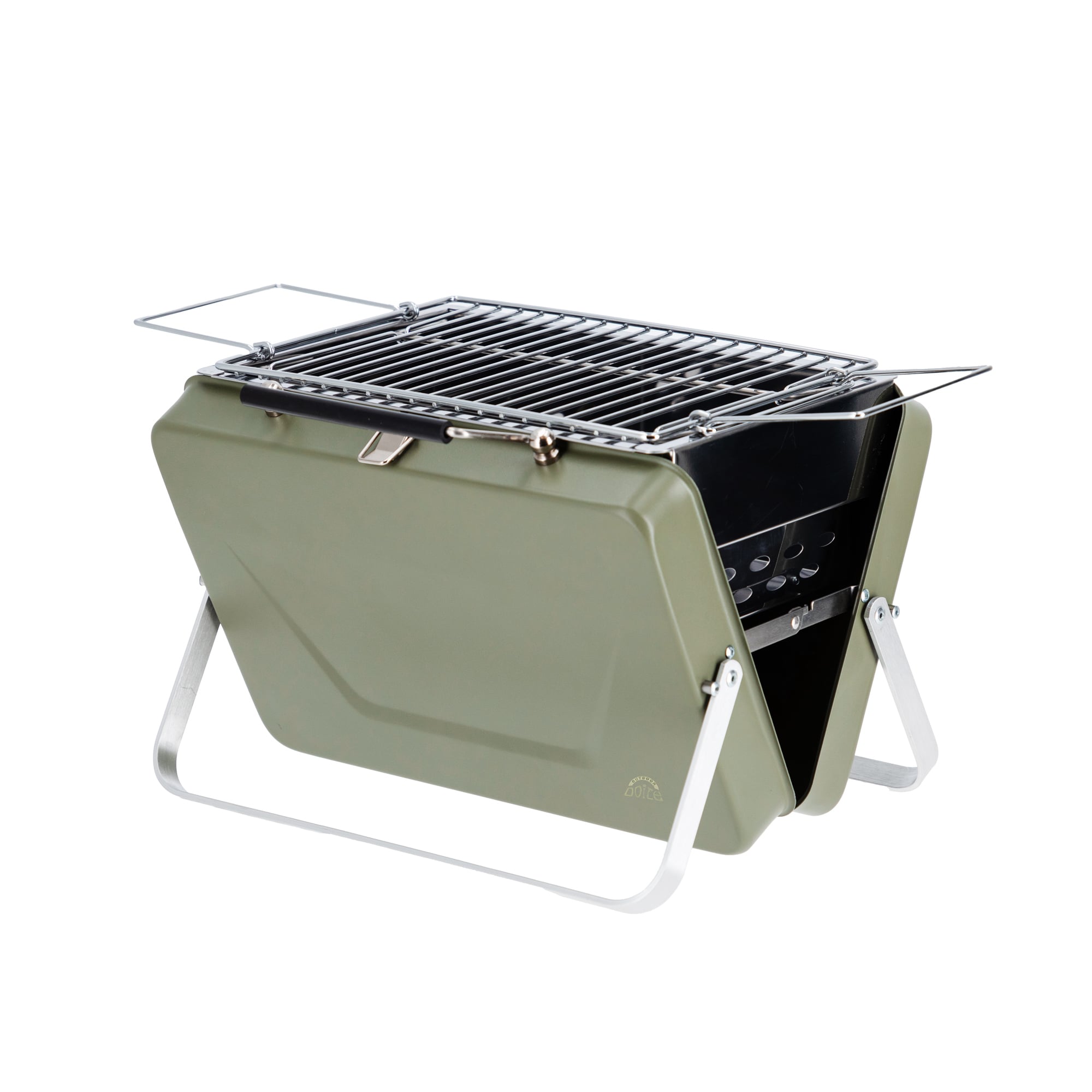 PARRILLA PORTATIL COMPACT GRILL M VERDE DOITE - 1