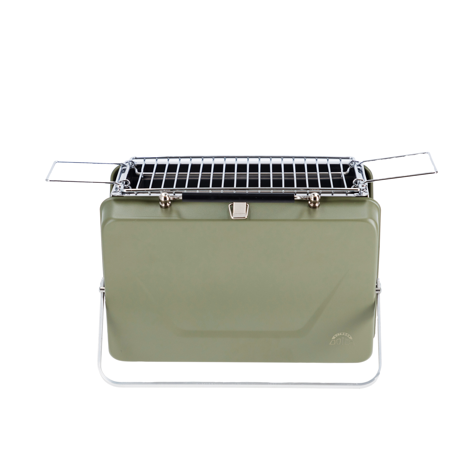 PARRILLA PORTATIL COMPACT GRILL M VERDE DOITE - 6