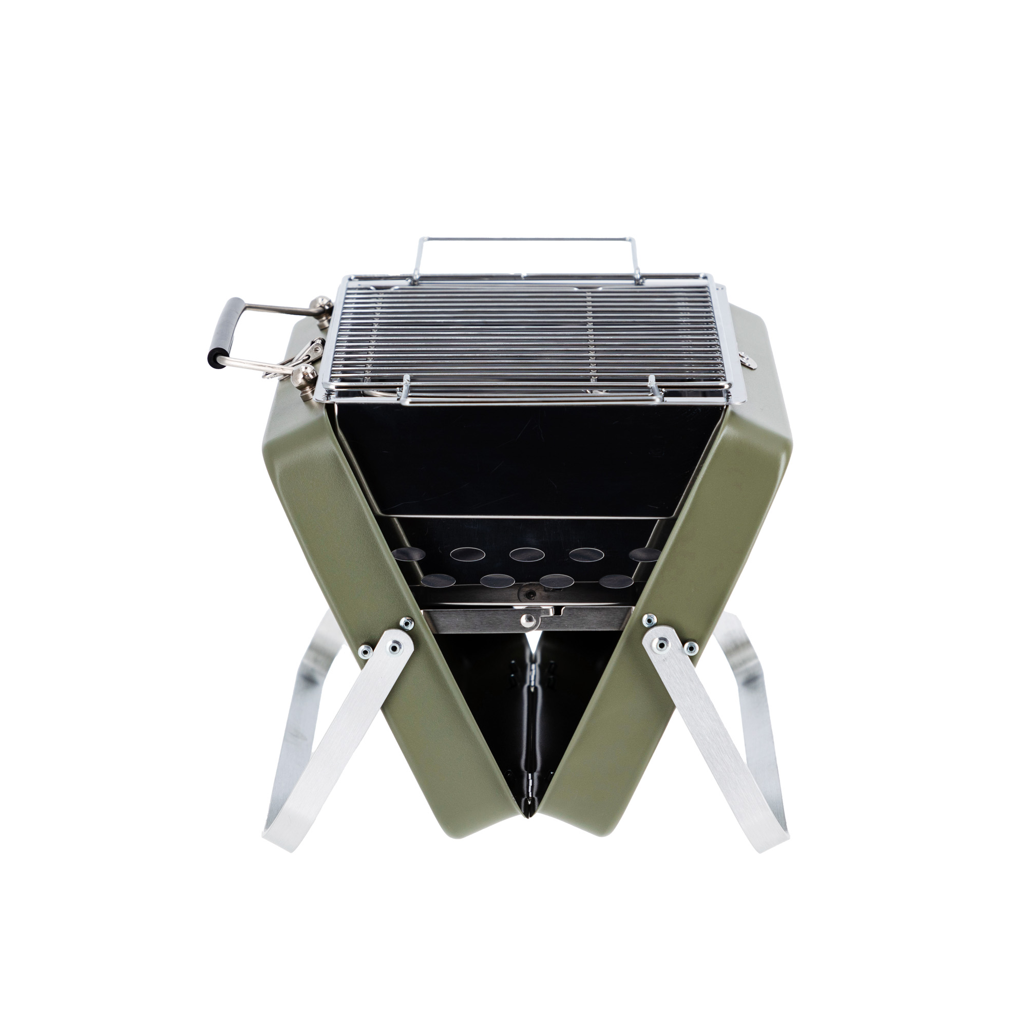 PARRILLA PORTATIL COMPACT GRILL M VERDE DOITE - 7