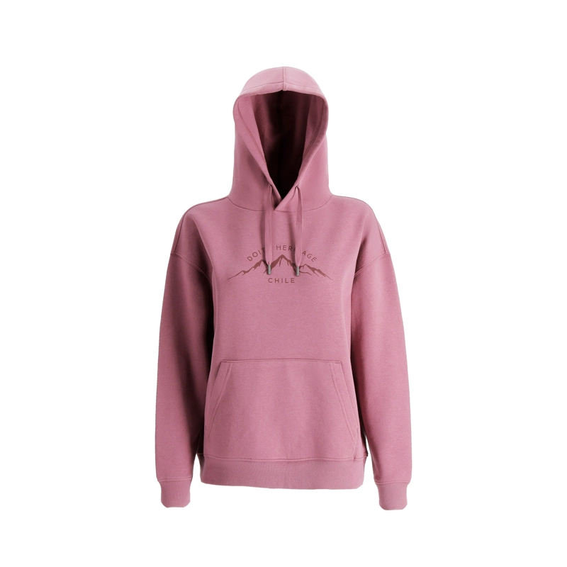 POLERON MUJER DOITE ROSADO HOBBY PRINT - 1