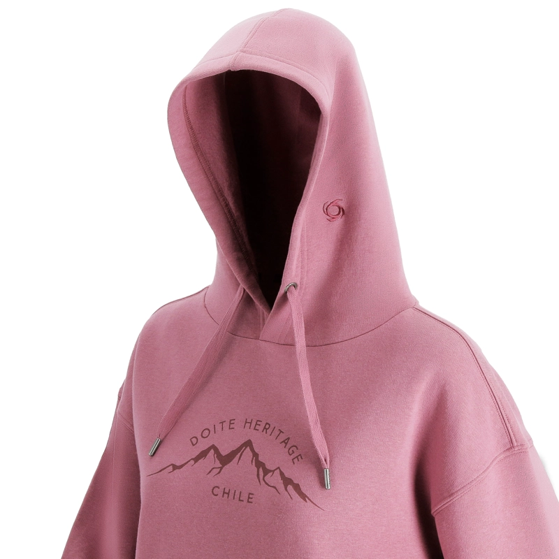 POLERON MUJER DOITE ROSADO HOBBY PRINT - 4
