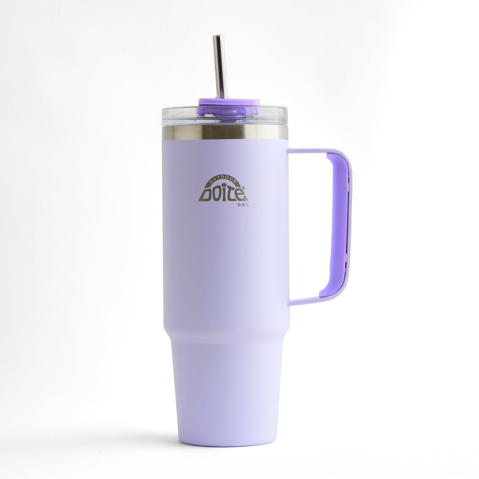 VASO TERMICO 900ML CON BOMBILLA EVERY LILA DOITE - 1