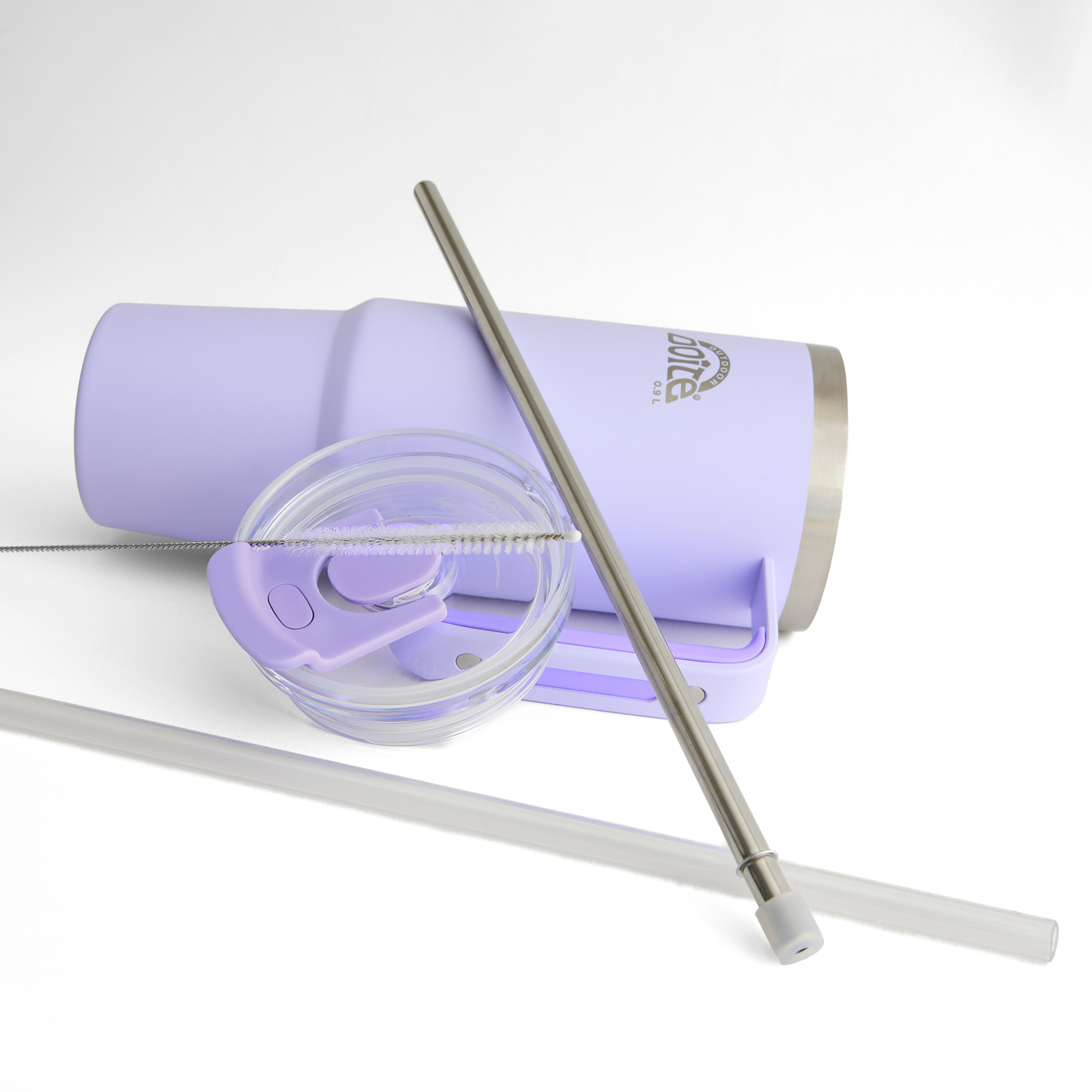 VASO TERMICO 900ML CON BOMBILLA EVERY LILA DOITE - 7
