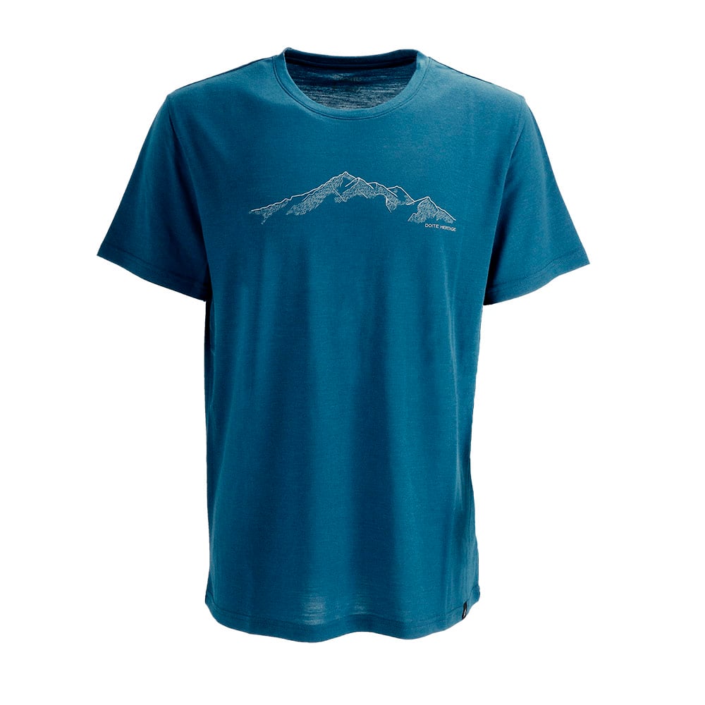 POLERA MANGA CORTA HOMBRE DOITE AZUL KAONI - 1