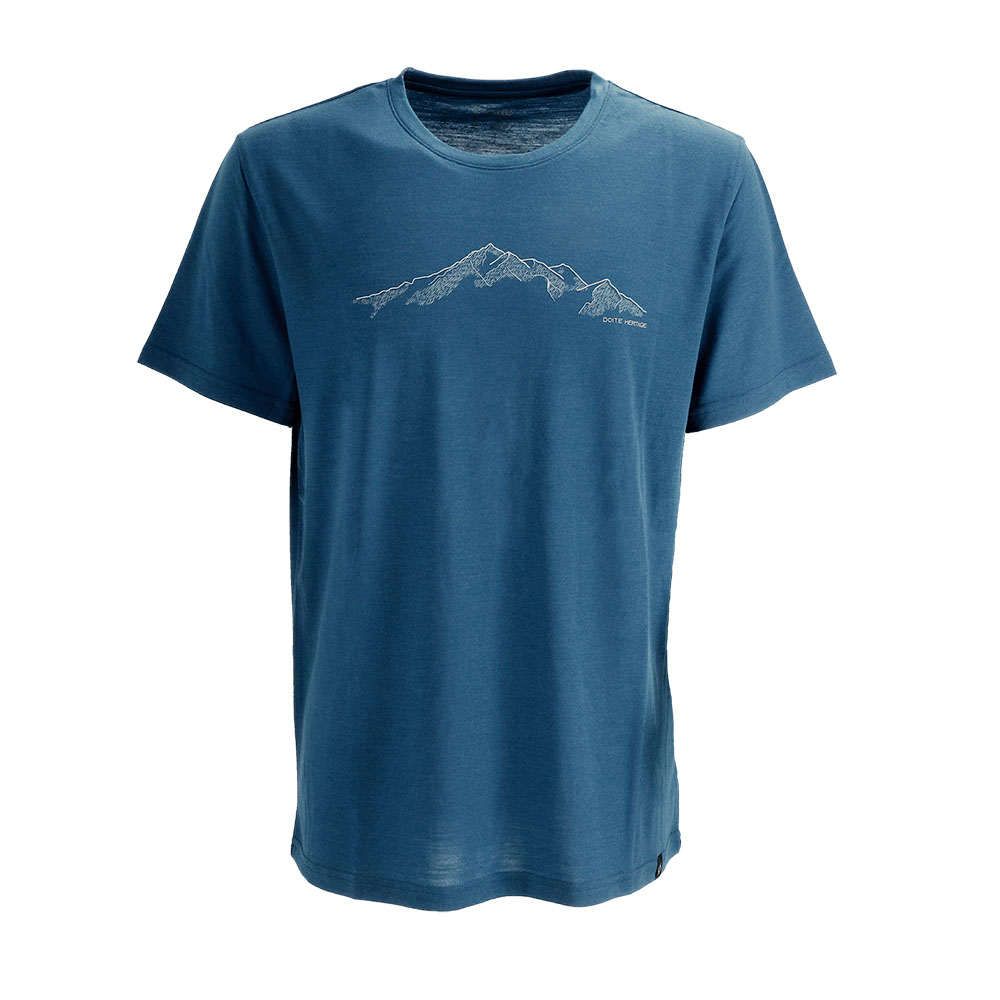 POLERA MANGA CORTA HOMBRE DOITE AZUL KAONI - 1