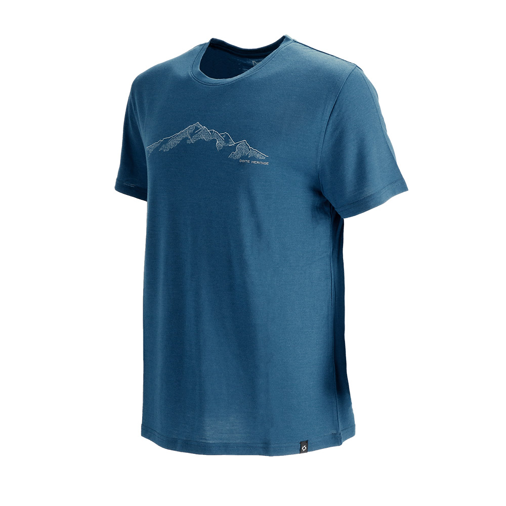 POLERA MANGA CORTA HOMBRE DOITE AZUL KAONI - 2