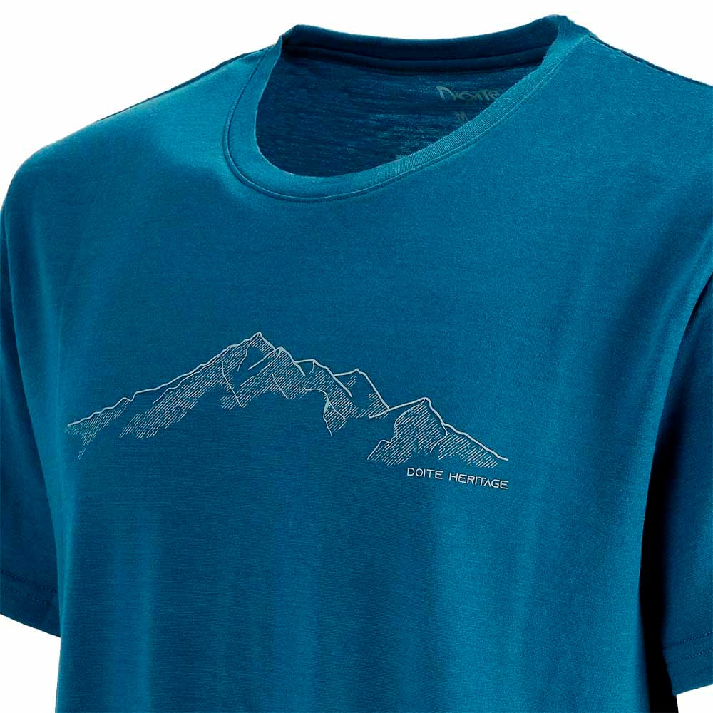 POLERA MANGA CORTA HOMBRE DOITE AZUL KAONI - 4