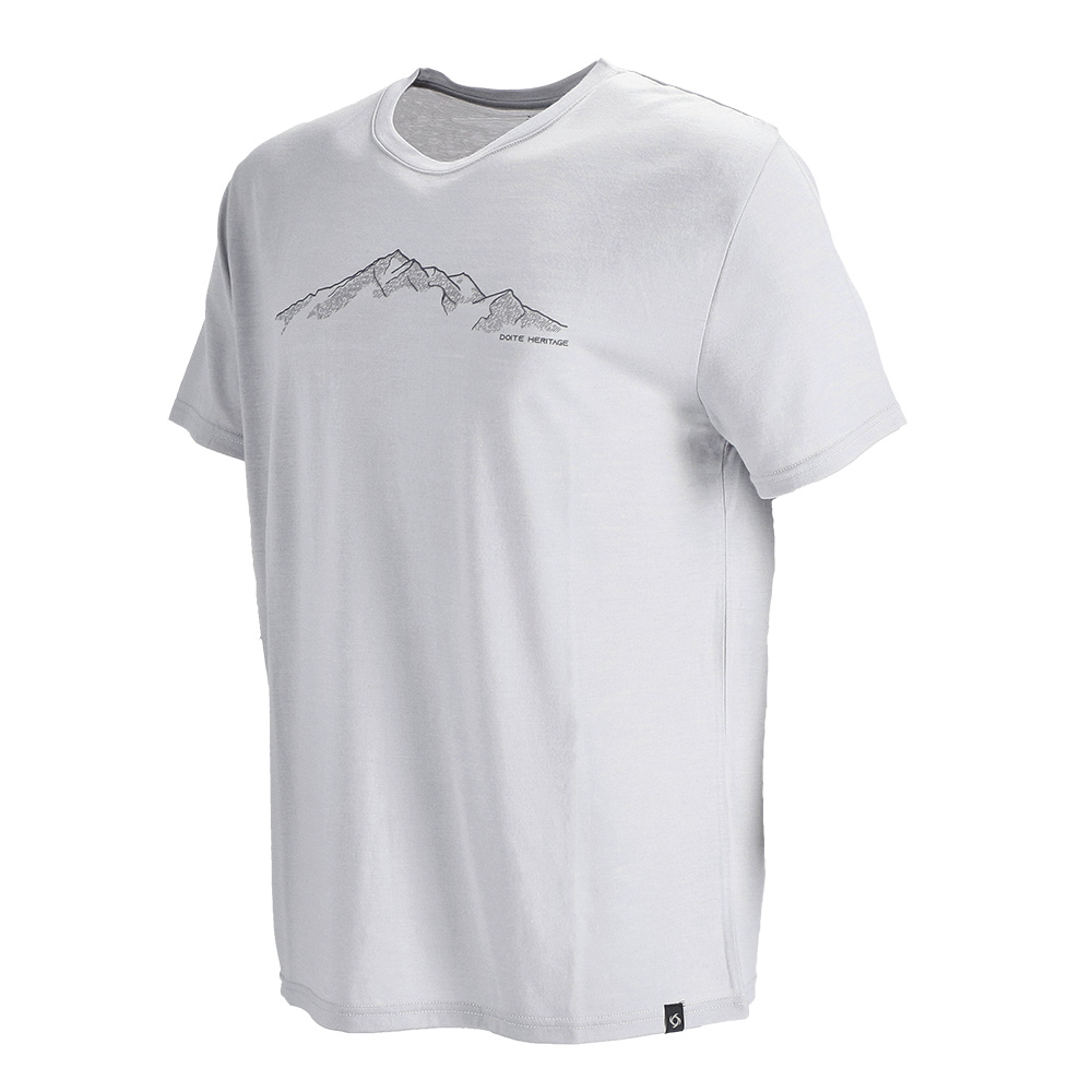 POLERA MANGA CORTA HOMBRE DOITE GRIS OSCURO KAONI - 2