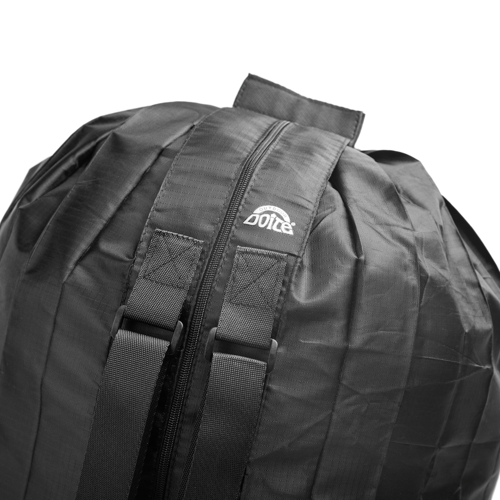 BOLSO DE VIAJE PLEGABLE NEGRO DOITE - 3